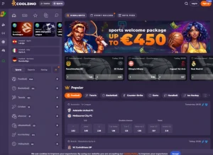 coolzino sports screenshot