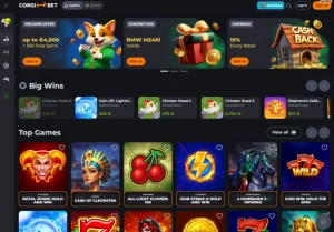 corgibet casino screenshot
