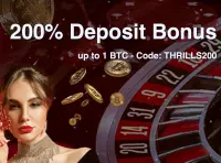 Crypto Thrills Summer Bonus 200% Bonus. Up to 1 BTC