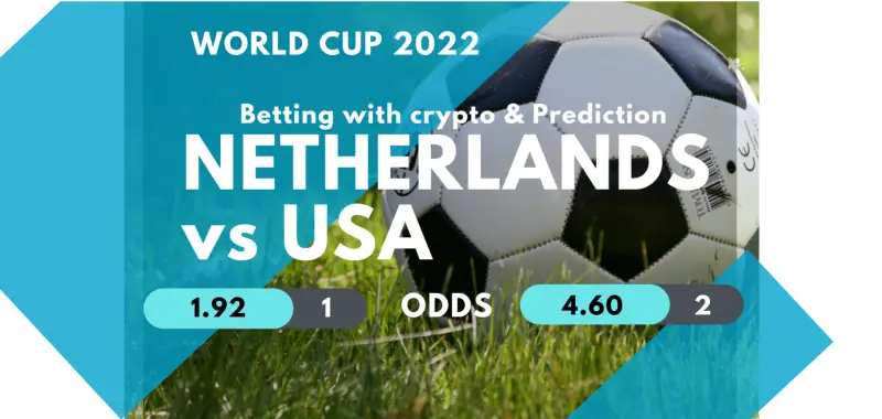 Netherlands vs USA Prediction, Odds & Betting with cryptocurrencies