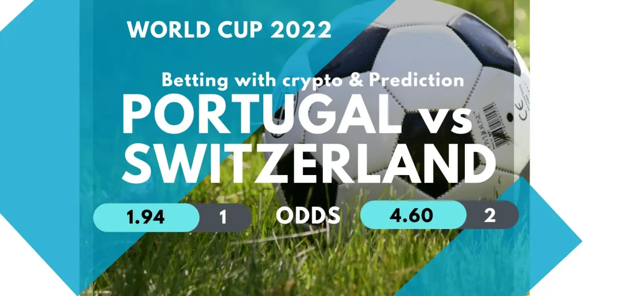 Portugal vs Switzerland Prediction, Odds & Betting with cryptocurrencies