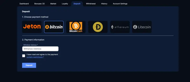 Bitbet24 deposit: cryptocurrencies and e-wallets. Bitbet24 deposit: cryptocurrencies and e-wallets.