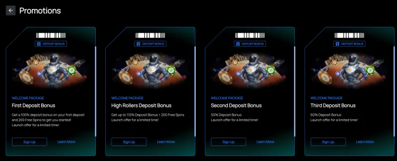 BitSpinCasino bonuses 