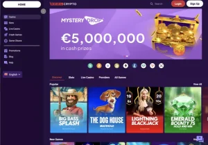 reelcrypto casino screenshot