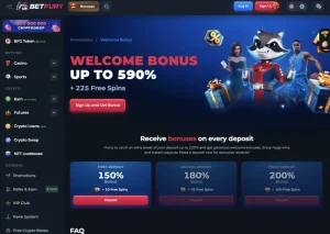 betfury hp screenshot