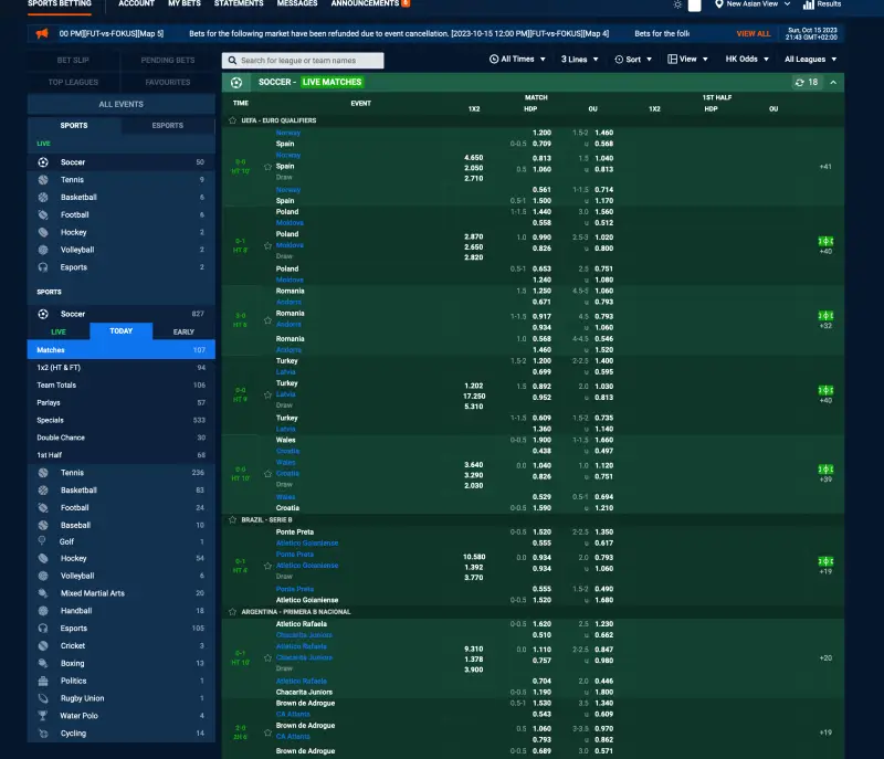 Ole777 sports betting site