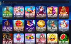 sevencasino games screenshot