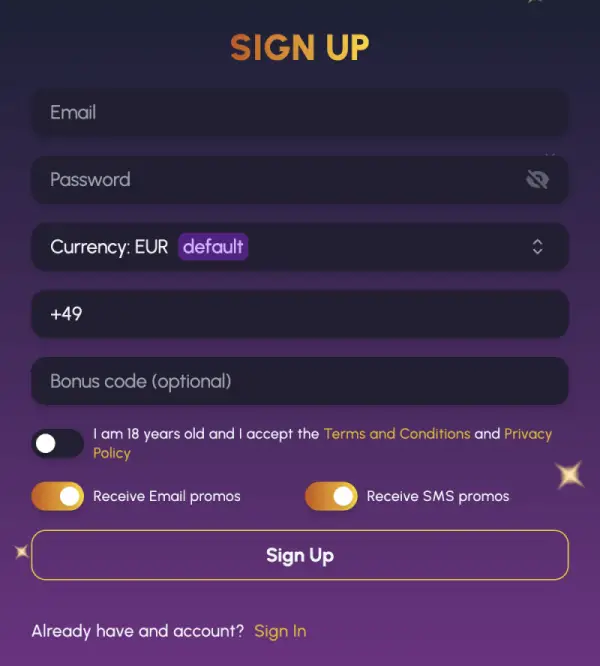 betchain registration