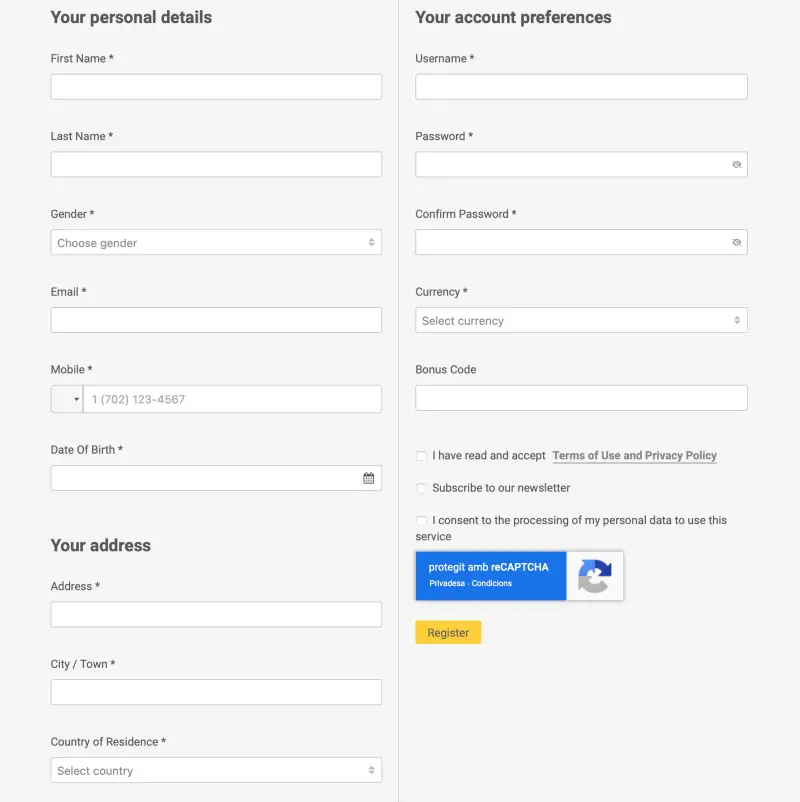 reloadbet registration