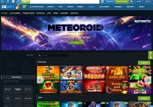 1xbet casino screenshot