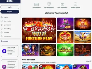 lilibet casino screenshot
