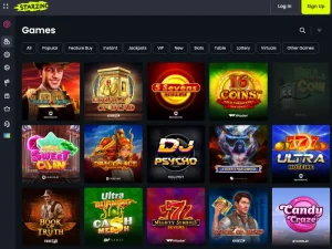 starzino games screenshot