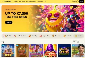 fatfruit casino screenshoot hp