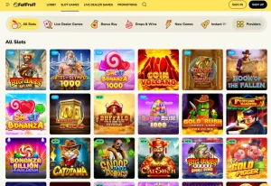 fatfruit casino screenshoot slots