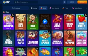 onlywin games screenshoot