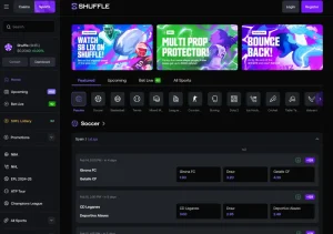 shuffle sports screenshoot