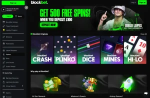 blockbet hp screenshot